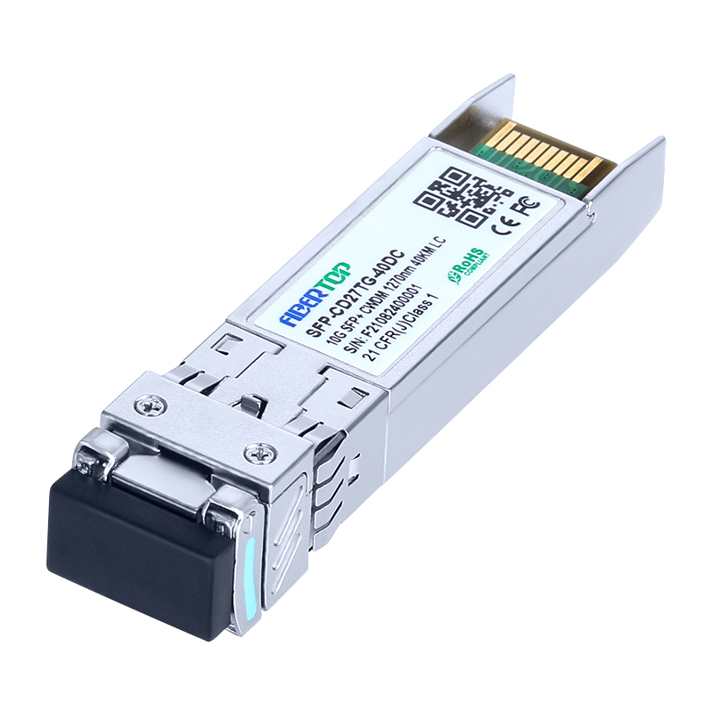 Juniper Networks® EX-SFP-10GE-ER-1270 互換 10GBase-CWDM SFP+ トランシーバー SMF 1270nm 40km LC DOM