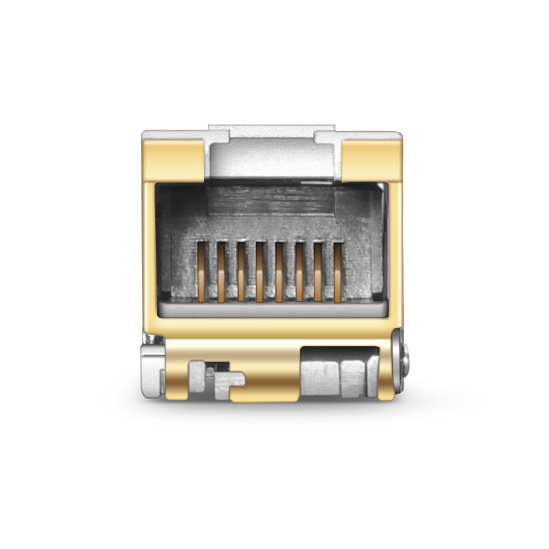 Juniper® JNP-SFPP-10GE-T80 互換 10GBASE-T SFP+ トランシーバー 銅線 RJ45 80m DOM