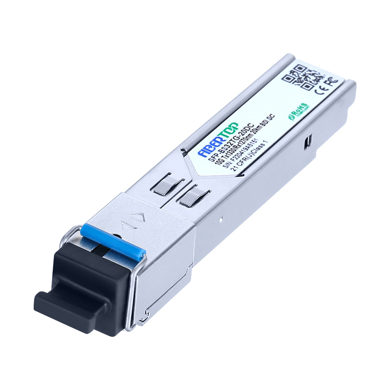 10Gbps SFP+ Transceiver  Single Mode SFP-BS32TG-20DC 1330nmTX/1270nmRX Reach 20km sc