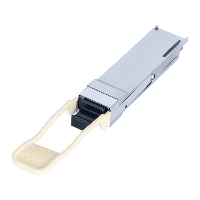 Cisco® QSFP-100G-SR4-I 互換 QSFP28 100GBASE-SR4 産業用トランシーバ MMF 850nm 100m MPO DOM